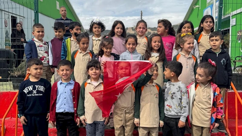 K12 Konteyner Kent’te 18 Mart Çanakkale Zaferi Coşkusu  - Videolu Haber