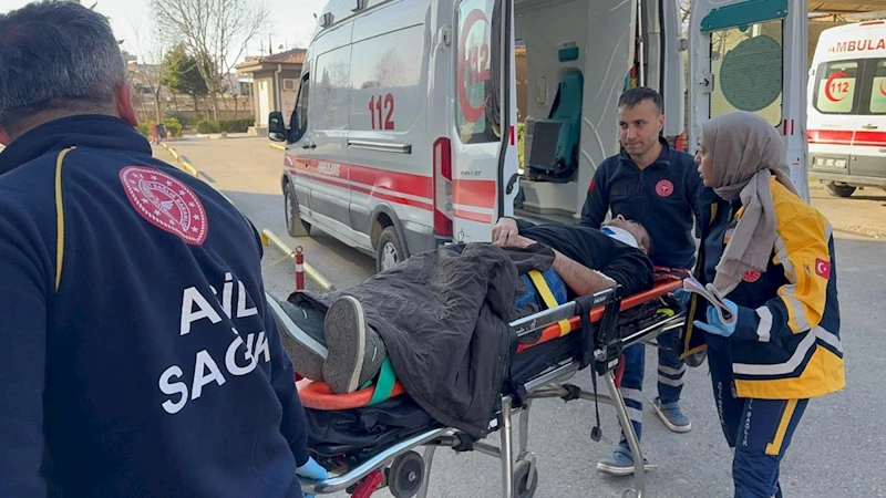 Kahta’da otomobil uçuruma yuvarlandı: 1 yaralı 