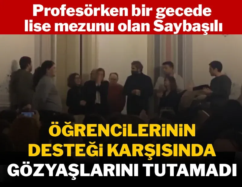 Profesörken bir gecede lise mezunu kalmıştı: Öğrencileri yalnız bırakmadı