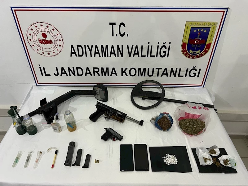 Adıyaman’da uyuşturucu operasyonu: 14 şüpheli gözaltında 