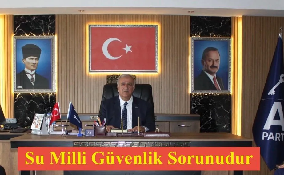“Su Milli Güvenlik Sorunudur: Türkiye Acilen Önlem Almalı!”