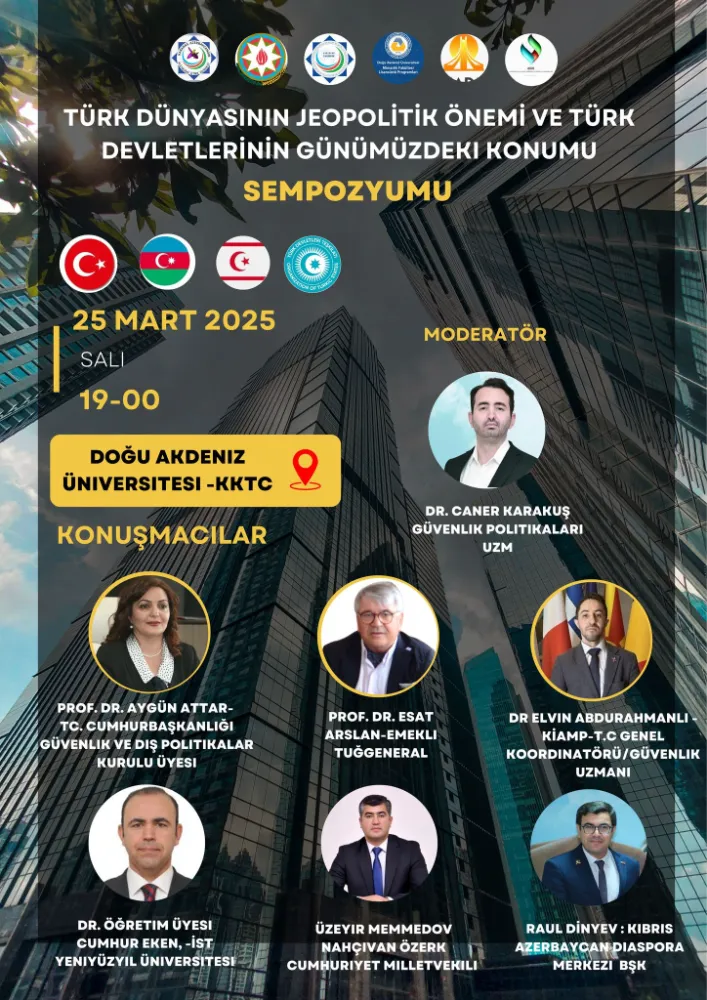  “TÜRK DÜNYASININ JEOPOLİTİK ÖNEMİ VE TÜRK DEVLETLERİNİN GÜNÜMÜZDEKİ KONUMU”