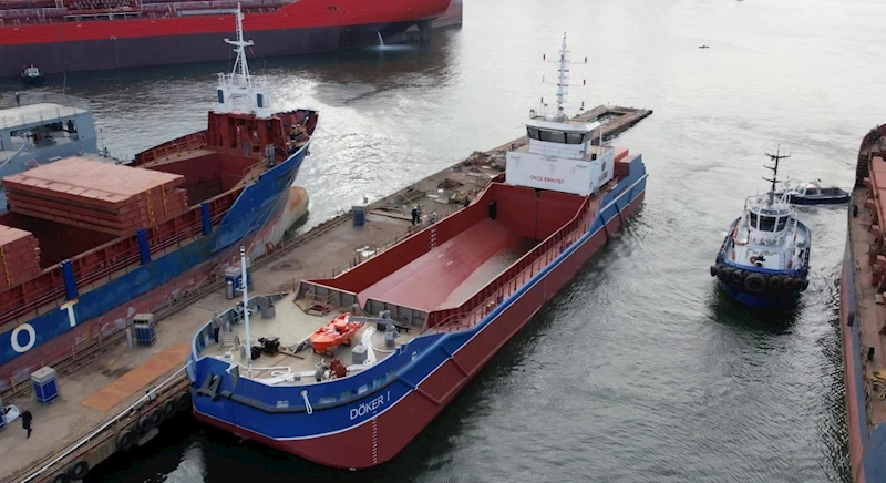 DÖKER-1 Denizdibi Tarama Gemisi Denize İndirildi 