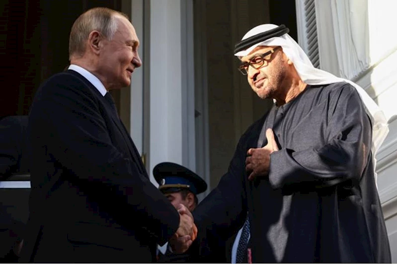 Putin ve BAE Devlet Başkanı Ukrayna