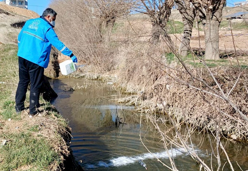 Adıyaman Belediyesi yaz öncesi larva mücadelesine hız verdi 