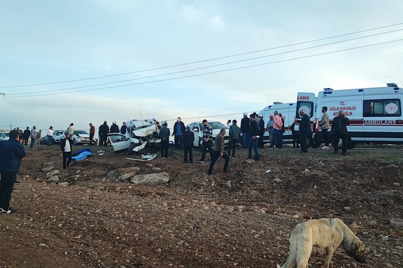 Diyarbakır’da katliam gibi kaza: 3 ölü, 6 yaralı