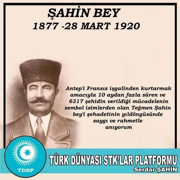 Teğmen Şahin Bey