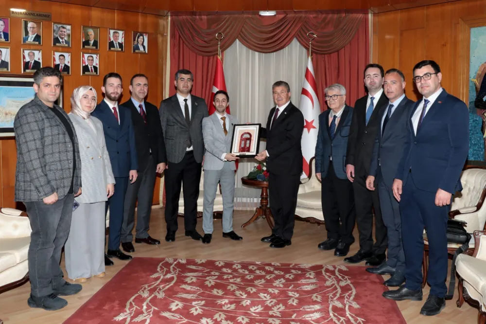 KAİMP-Karabağ Azerbaycandır Milli Platformu Heyeti KKTC-de Resmi Ziyaretlerde Bulunmuştur