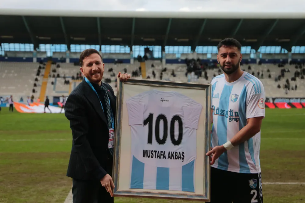 Dadaşın formasıyla daha nice 100 lere inşallah