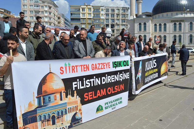 Dünya Kudüs Günü’nde Siirt’ten çağrı: 