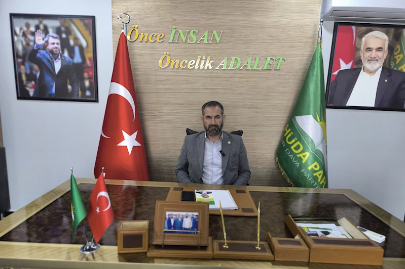 HÜDA PAR Tarsus İlçe Başkanı Tanış, Müslümanların bayramını kutladı 