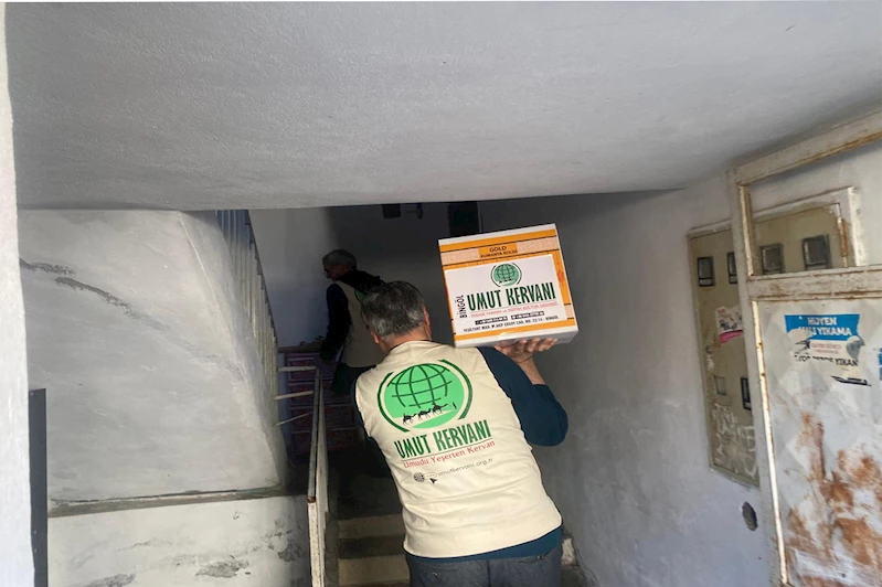 Umut Kervanı Genç’te muhtaç ve mağdur aileleri sevindirdi