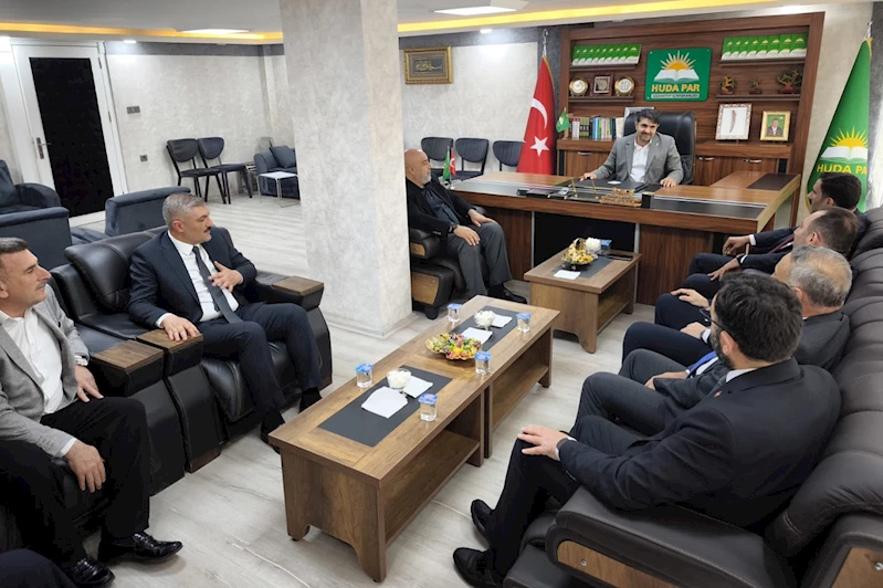 HÜDA PAR Gaziantep İl Başkanlığında bayramlaşma 