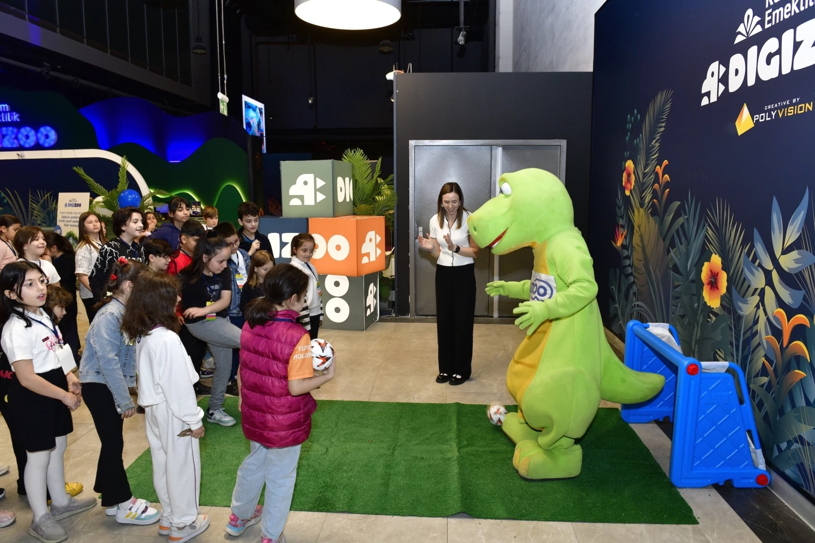 Katılım Emeklilik DigiZoo TEGV’li çocukları ağırladı