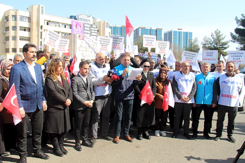 İşten çıkarılan işçilerin nöbeti Ramazan ayında da devam ediyor