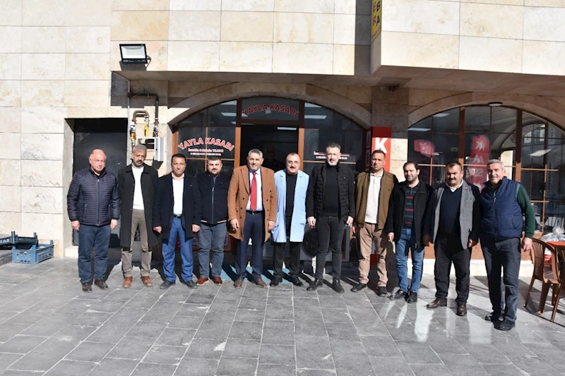 Başkan Sadıkoğlu, Eskimalatya esnafıyla bir araya geldi 