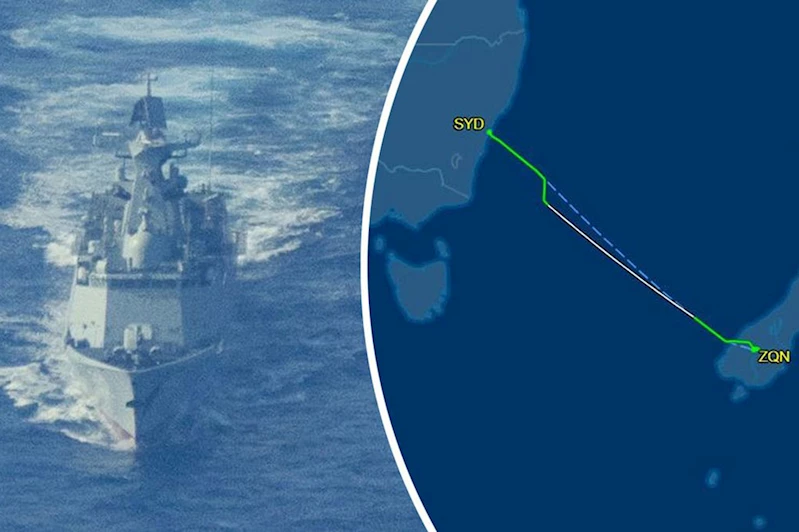 Çin savaş gemileri Avusturalya açıklarında tatbikat gerçekleştirdi 