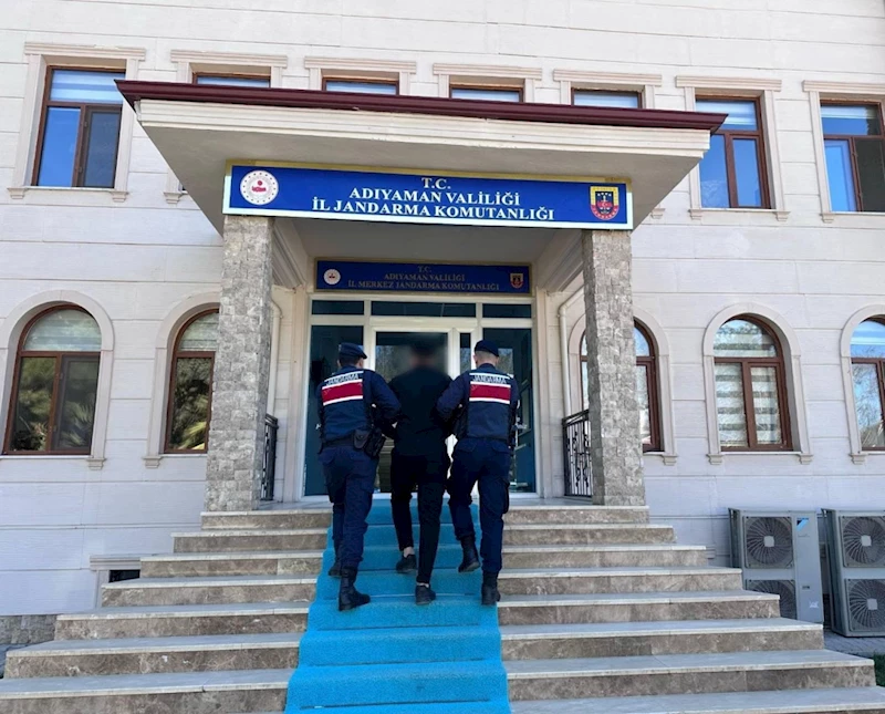Adıyaman’da uyuşturucu suçundan aranan şahıs yakalandı 