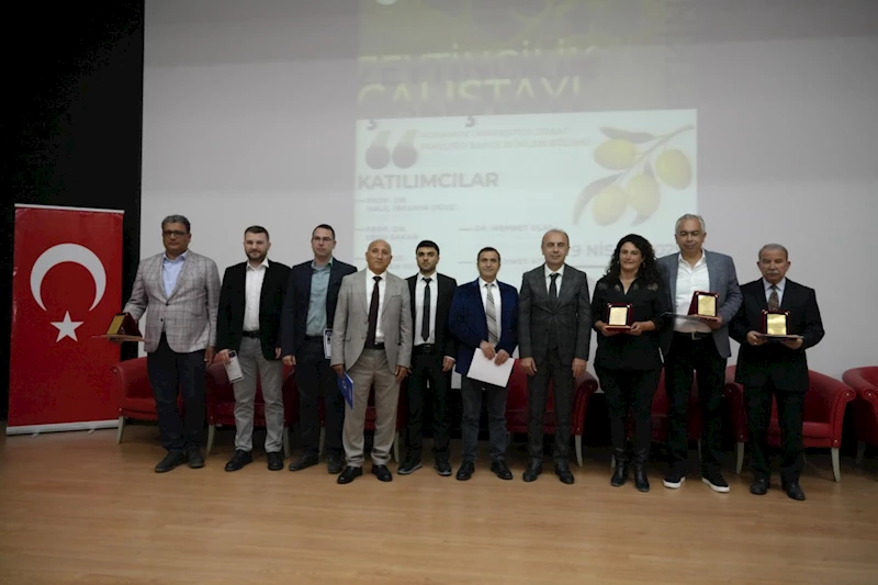 Adıyaman Üniversitesinde Zeytincilik Çalıştayı düzenlendi 