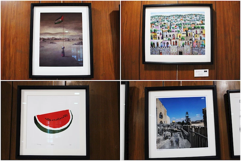 Filistinli ressamların fırçasından 