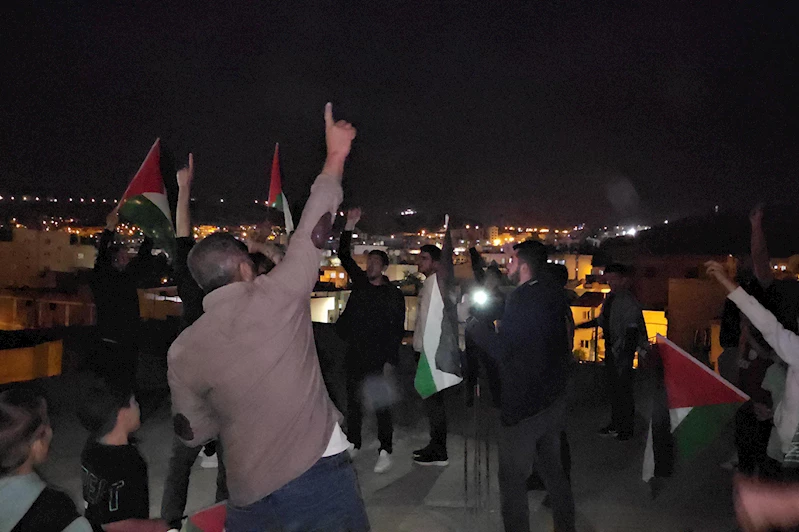 Cizre semaları Gazze için tekbir sesleri ile inledi