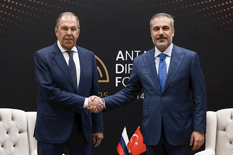 Dışişleri Bakanı Fidan ile Rus mevkidaşı Lavrov görüştü