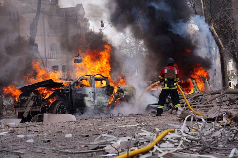 Rusya balistik füzelerle Ukrayna