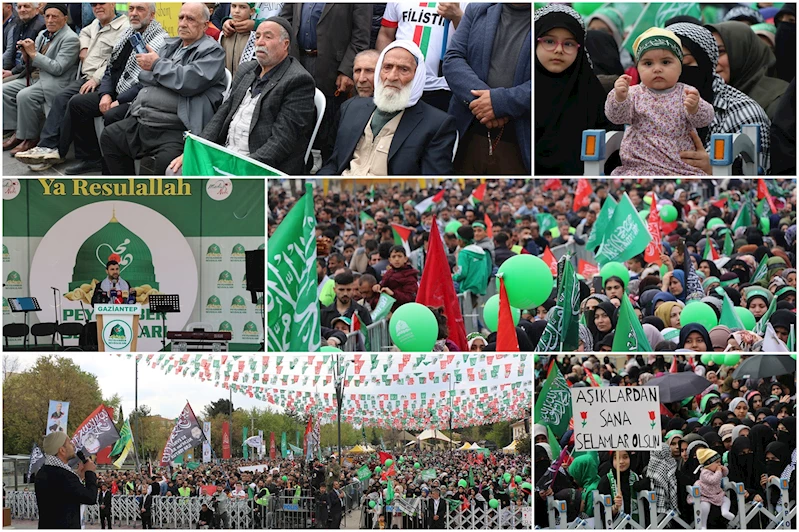 Gaziantep Peygamber Sevdalıları, Mevlid-i Nebi etkinliğine katılanlara teşekkür etti