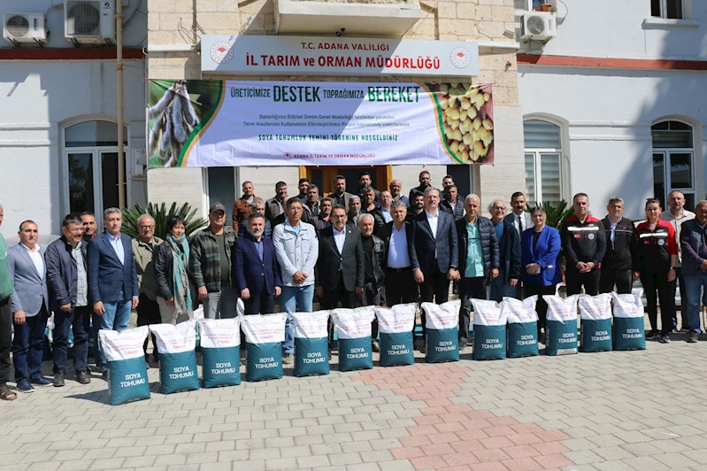Adanalı üreticiye 654 ton hibeli tohum desteği