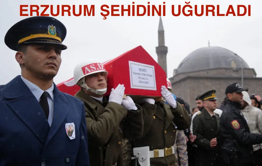 Pençe-Kilit Operasyonu Bölgesinde Şehit Olan Piyade Uzman Çavuş Nurettin Tokyürek Son Yolculuğuna Uğurlandı