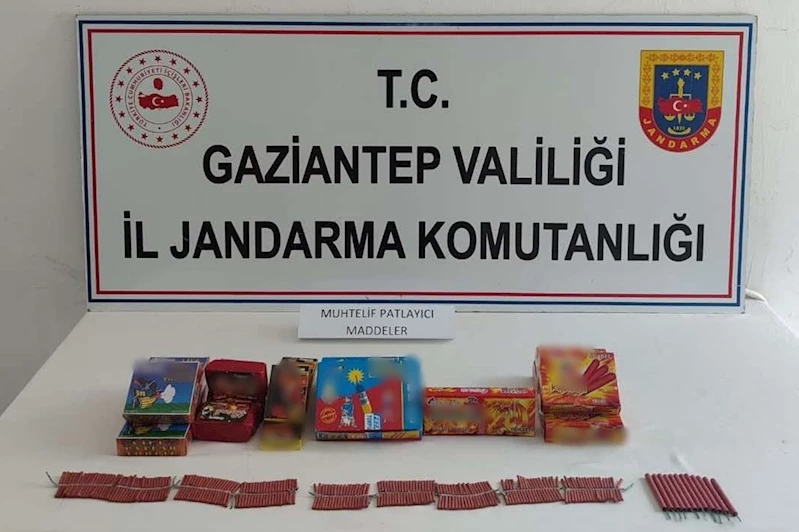 İş yerinde patlayıcı madde satan şahıs hakkında işlem başlatıldı