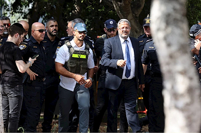 Siyonist Ben Gvir öncülüğünde İbrahim Camii