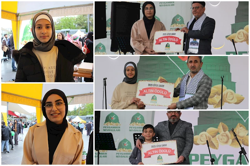 Siyer yarışmasında dereceye giren öğrenciler Mevlid-i Nebi etkinliğine katıldı