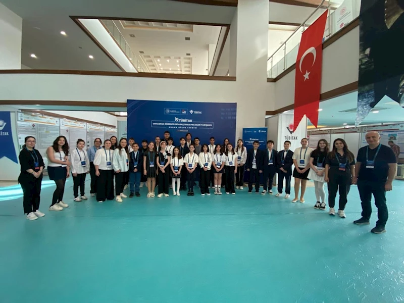 SANKO okulları öğrencileri TÜBİTAK Türkiye finallerinde 