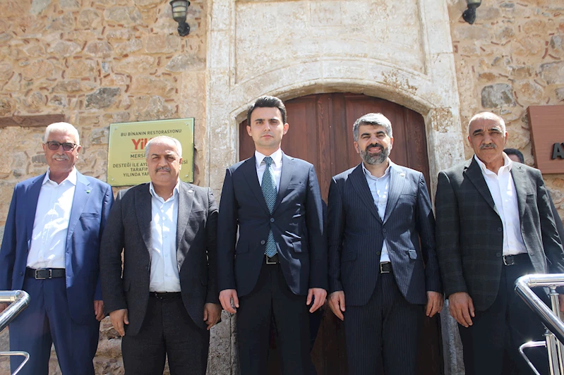 HÜDA PAR Milletvekili Dinç’ten Mersin’de yoğun ziyaret trafiği