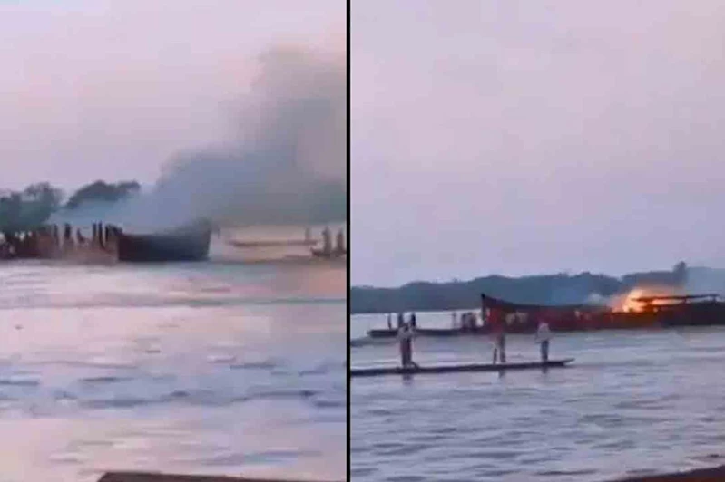 Kongo Nehri’nde yanan teknede 148 kişi öldü