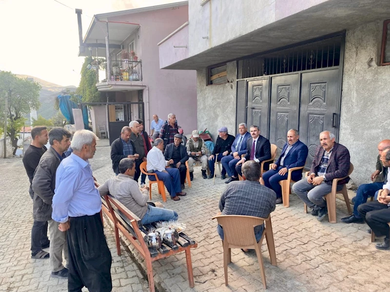 MHP İl Başkanı Önat’tan don felaketi mağduru çiftçilere destek: 