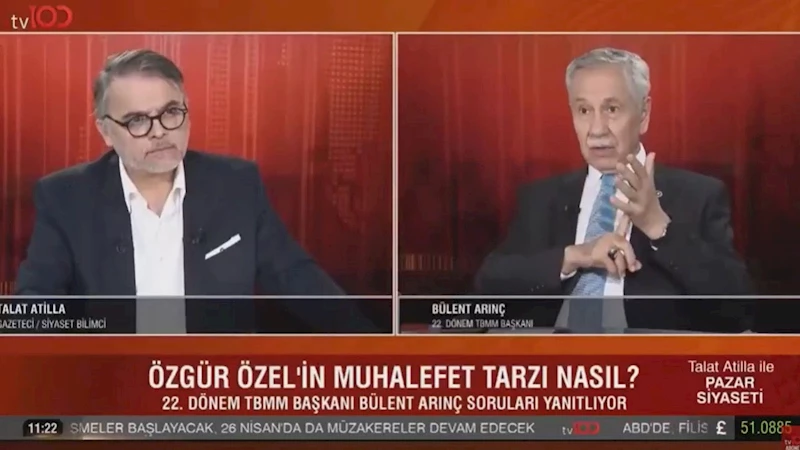 Bülent Arınç’tan Ekrem İmamoğlu’nun tutuklanmasına ve diploma iptaline eleştiri 