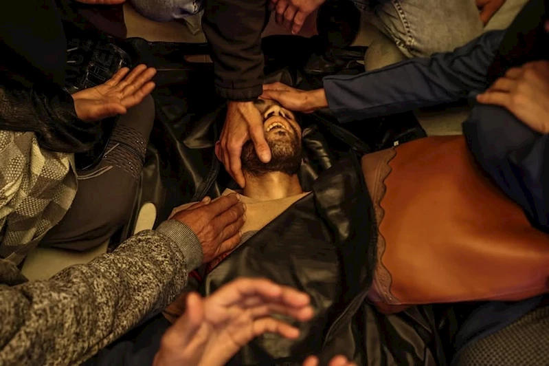 İşgal çetesinin gece Gazze