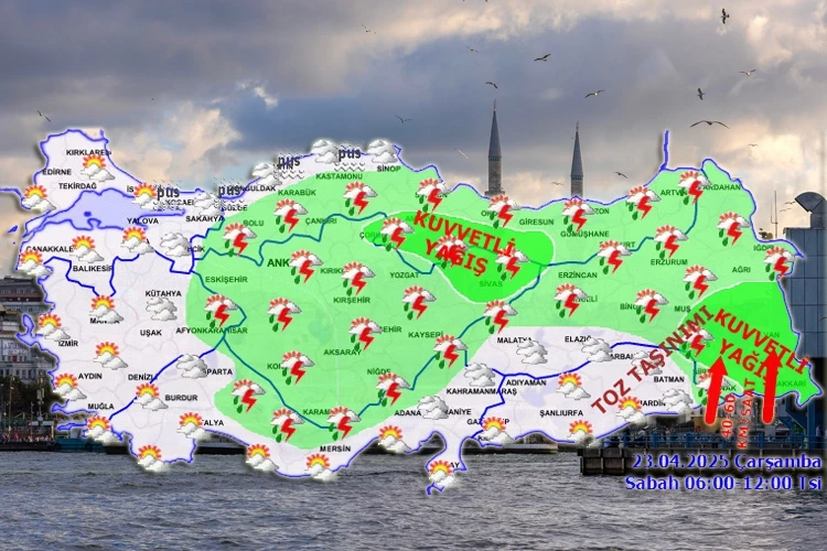 Kıyılar hariç Anadolu