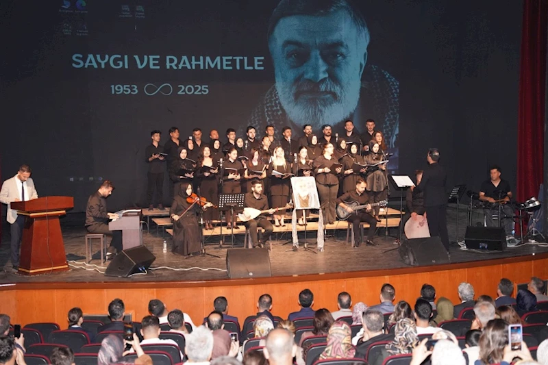 Öğretmenler Korosundan Kahtalı Mıçe’ye Türkülerle anma gecesi düzenlendi  