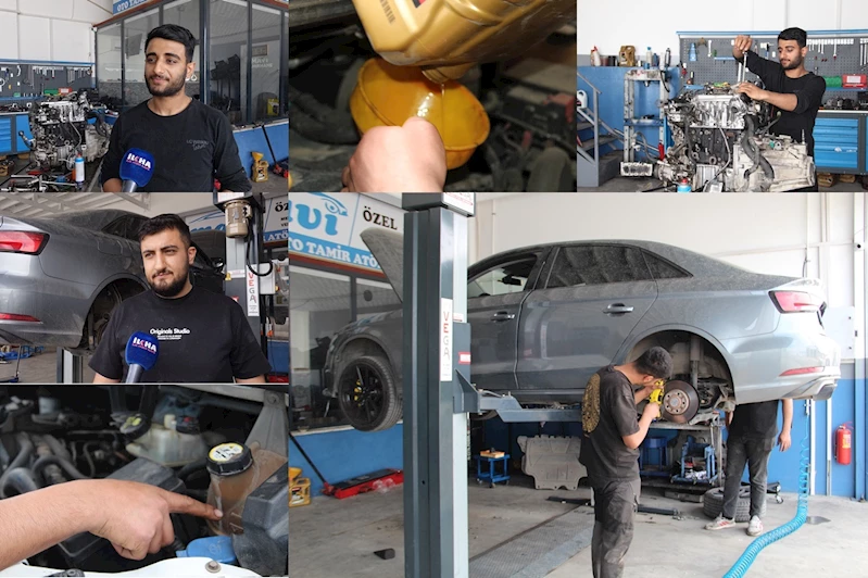 Oto sanayi ustaları: Yaz geliyor, araç bakımı ihmal edilmemeli