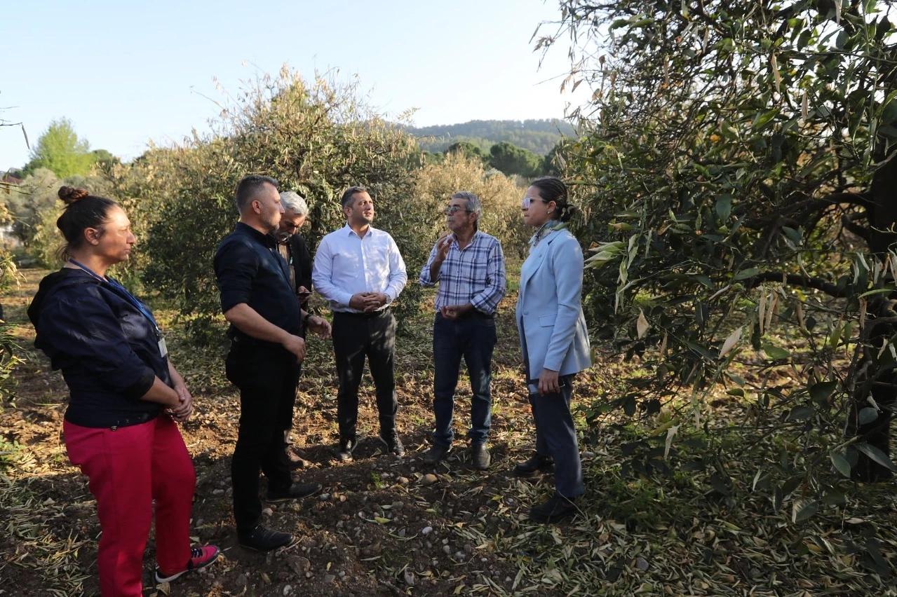 Muğla’da dondan etkilenen üreticilerine gübre dağıtıldı