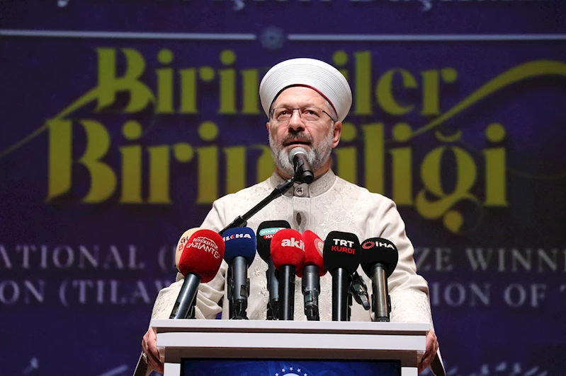 Prof. Dr. Erbaş: Kur