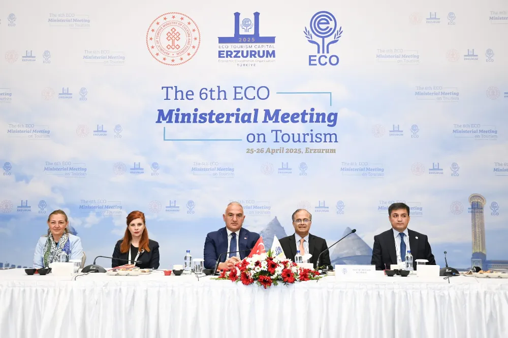 EKONOMİK İŞBİRLİĞİ TEŞKİLATI TURİZM BAKANLARI ERZURUM’DA BİR ARAYA GELDİ