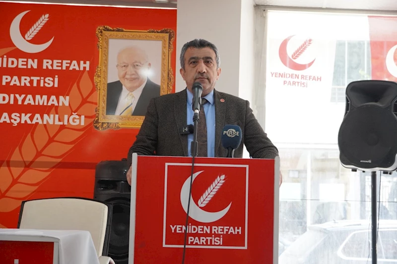 Yeniden Refah Partisi Nisan ayı Adıyaman il divan toplantısı geniş katılımla gerçekleştirildi  - Videolu Haber