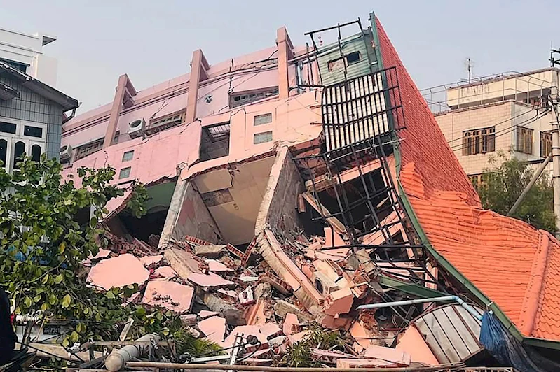 Myanmar’da 7,7 büyüklüğündeki depremde can kaybı 3 bini aştı