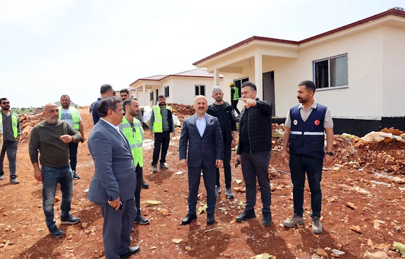 Vali Varol, kırsal konutları inceledi 