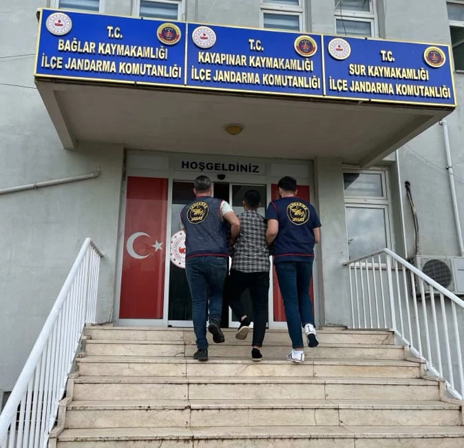 Diyarbakır’da 12 yıl hapis cezası bulunan hükümlü yakalandı 