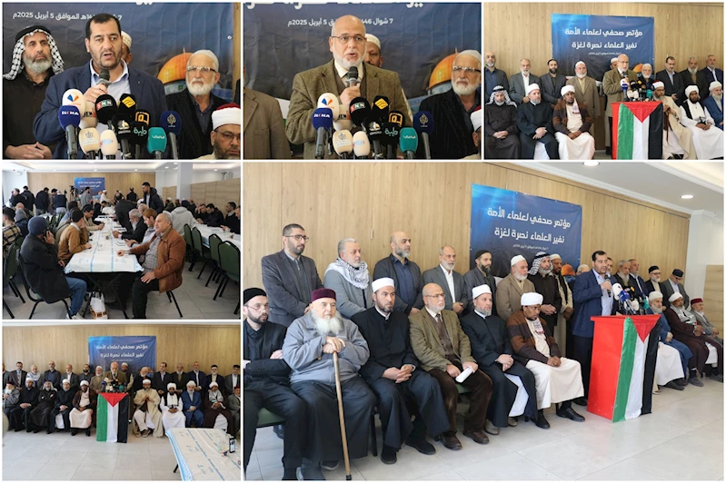 Âlimlerden ortak açıklama: Ümmet Gazze